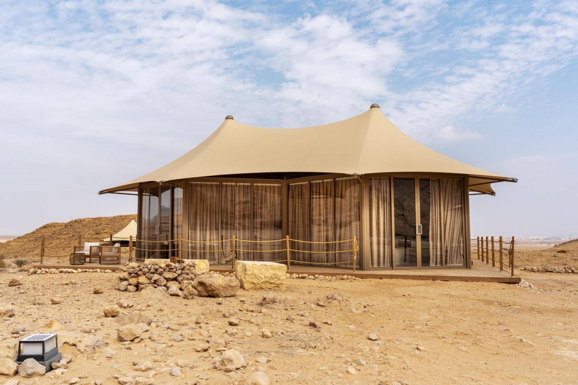 Pura Eco Retreat, Jebel Hafit Desert Park Al Ain Exterior foto