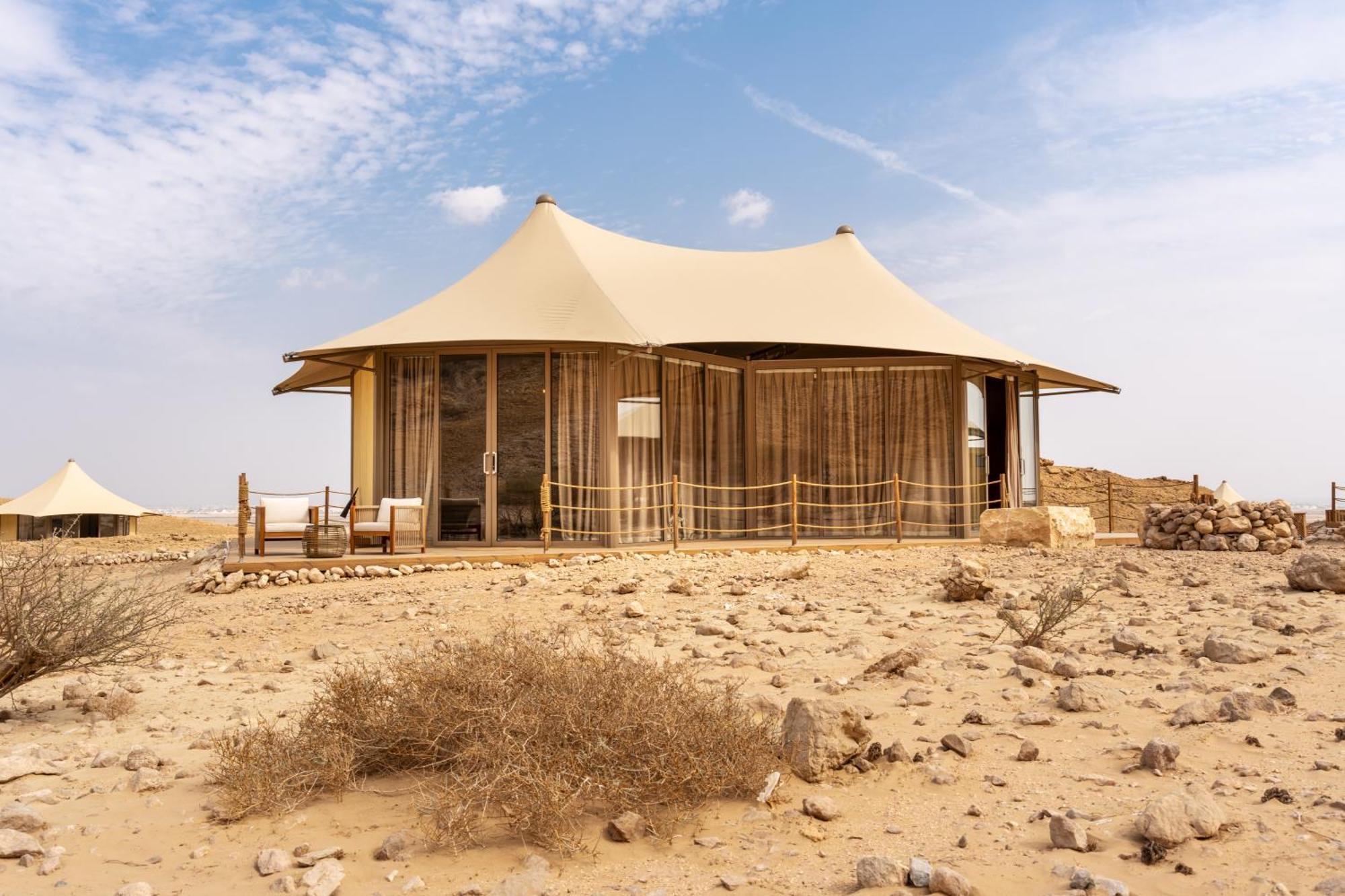 Pura Eco Retreat, Jebel Hafit Desert Park Al Ain Exterior foto