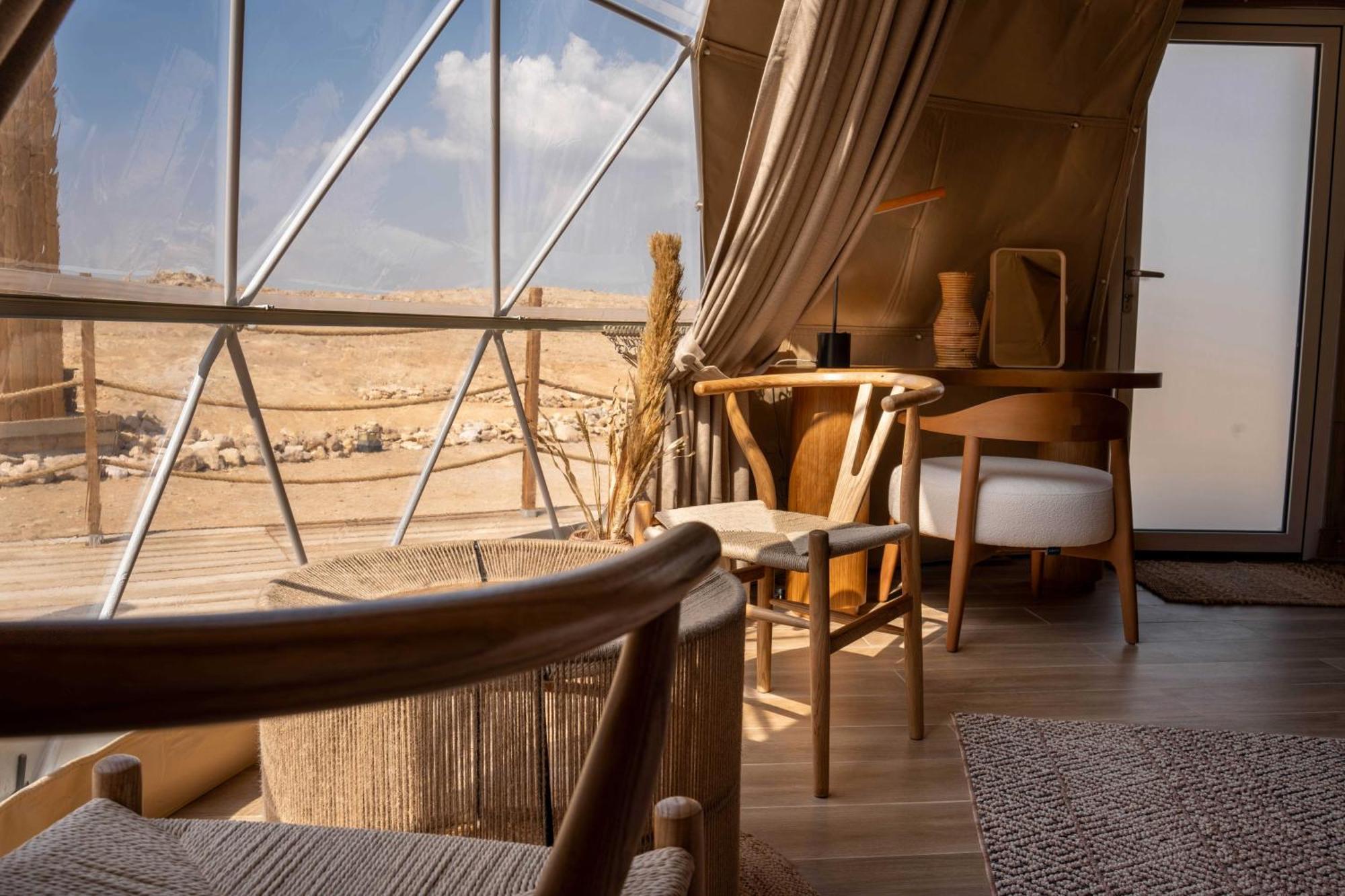 Pura Eco Retreat, Jebel Hafit Desert Park Al Ain Exterior foto